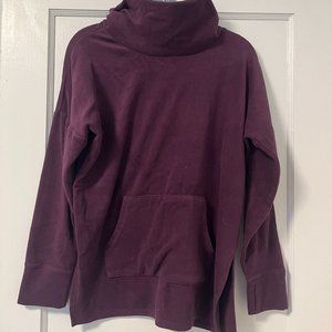 Women's Cuddl Duds Size Small Fleecewear with Stretch Turtleneck Sweater